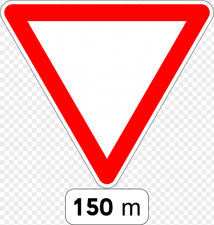 Fig Car Traffic Sign Yield Road PNG