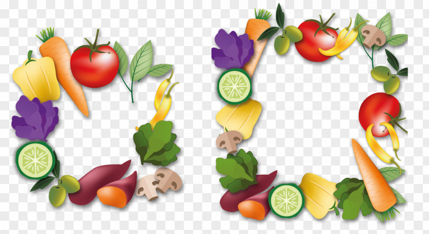 Fruit And Vegetable Combination Auglis PNG