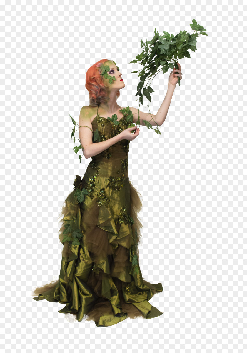 Greenery Mother Nature Costume Goddess PNG