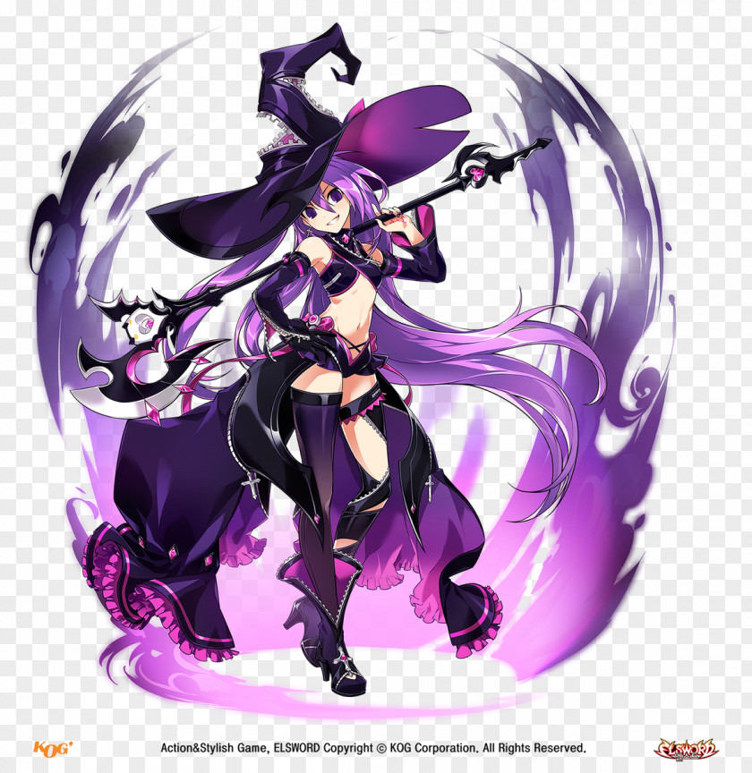Feldon Of The Third Path Elsword Sorcerer Magician Player Versus Environment Video Game PNG