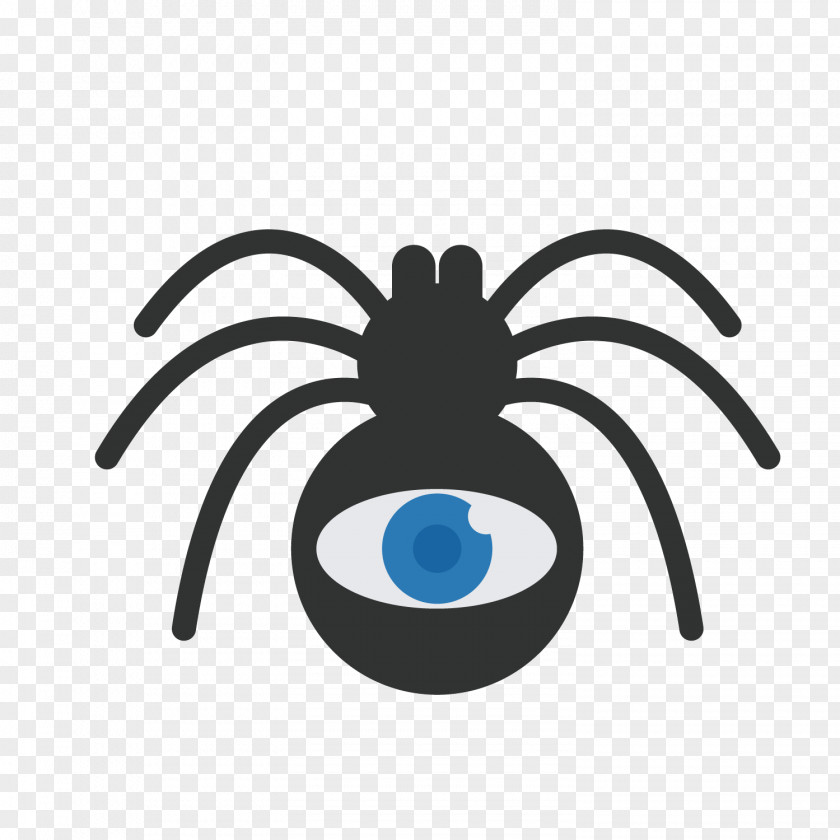 Black Spider ICO Icon PNG
