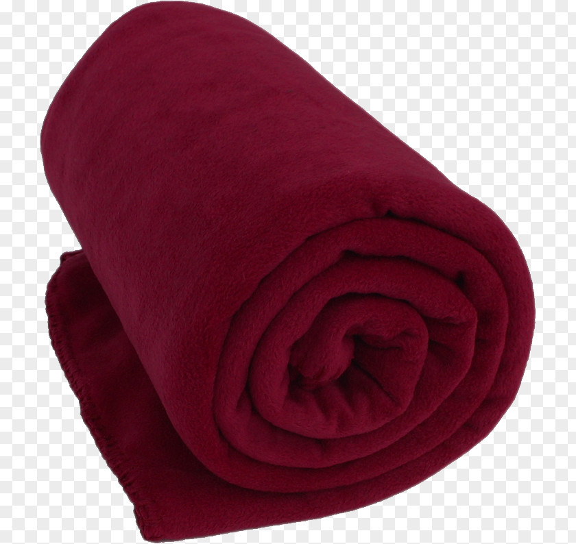 Blanket Polar Fleece Bedding Carpet Burgundy PNG