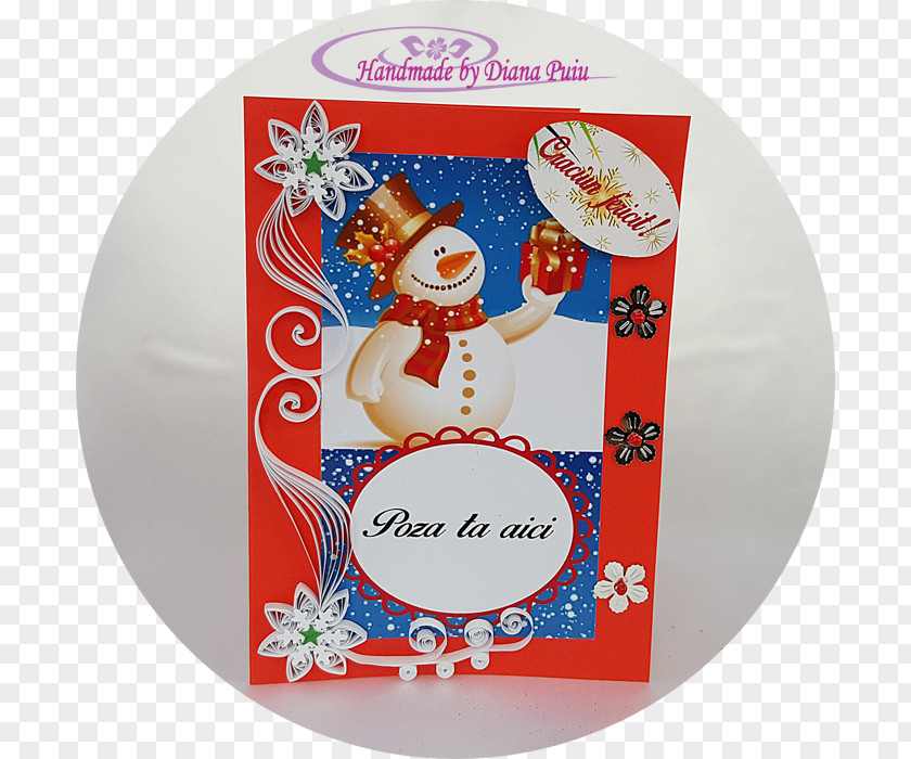 Christmas Ornament Greeting & Note Cards Snowman PNG