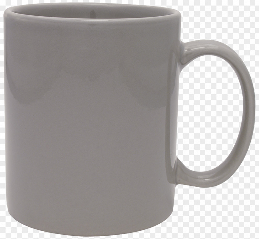 Gray Coffee Cup Mug Ceramic Tableware PNG