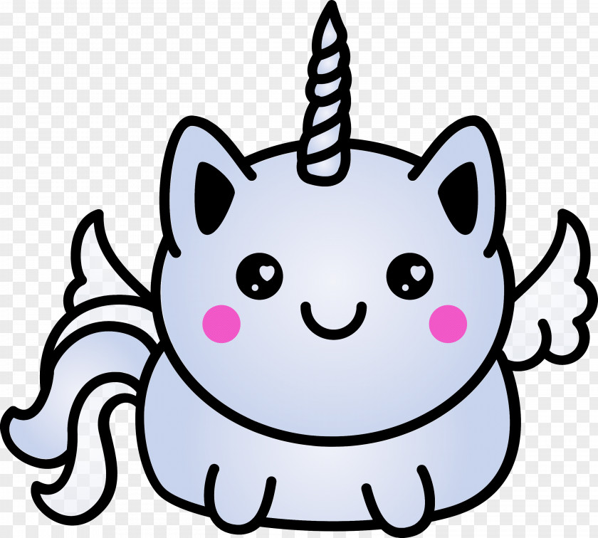 Head Cat Whiskers Line Art Pink PNG