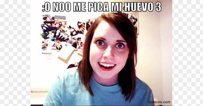 Overly Attached Girlfriend Social Media Internet Meme PNG media meme, social clipart PNG
