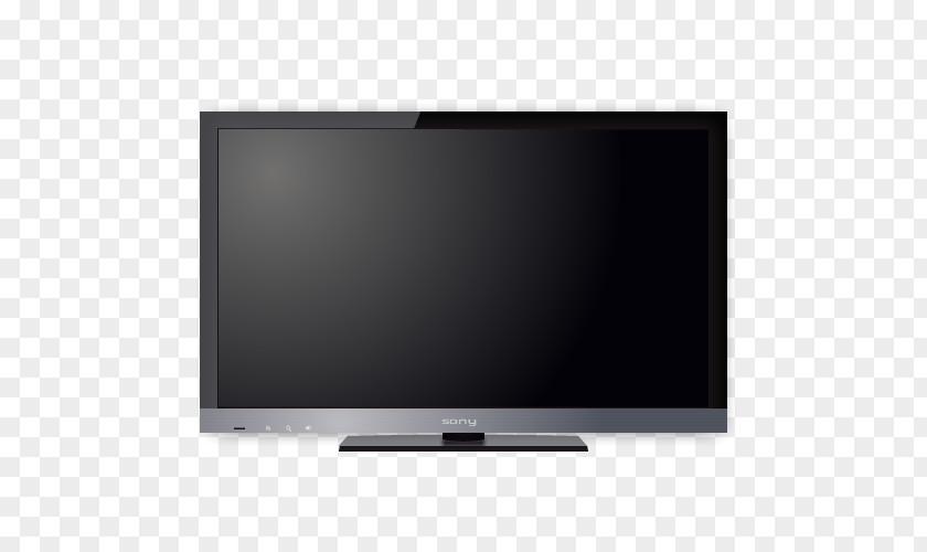 Sony Bravia Television Set LED-backlit LCD High-definition 索尼 PNG