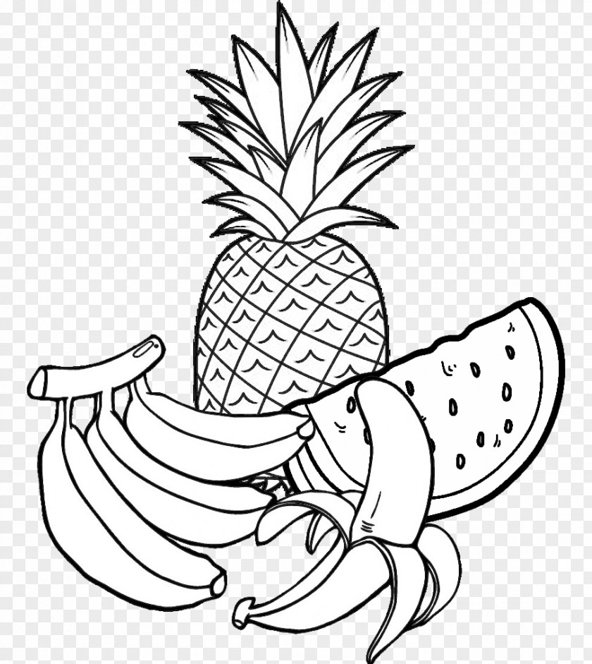 Bota Desenho Coloring Book Drawing Fruit Black And White PNG