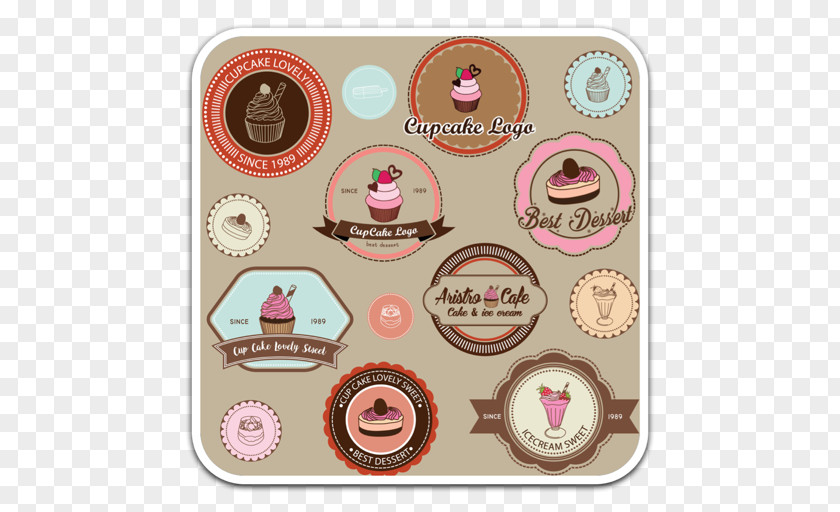 Cake Cupcake Bakery Label Confectionery PNG