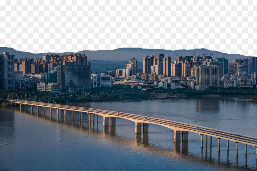 Cross River Bridge Qingcheng District Yingde Provinces Of China Stock Photography PNG