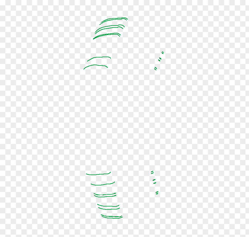 Green Stitching Logo Brand Line PNG