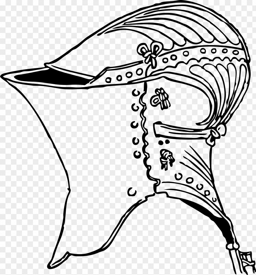 Helm Middle Ages Knight Components Of Medieval Armour Plate Clip Art PNG