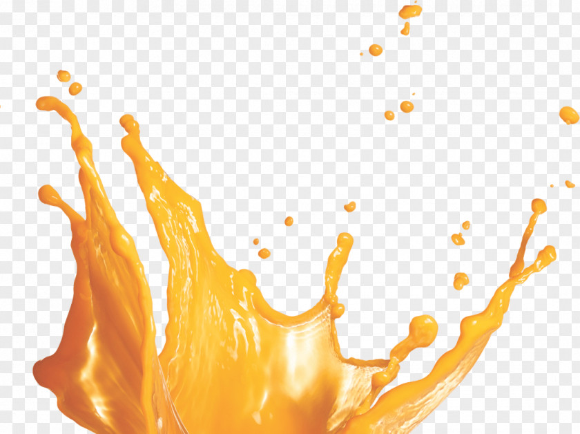 Orange Juice Splashing Vitamin C Nutrient Flavonoid PNG