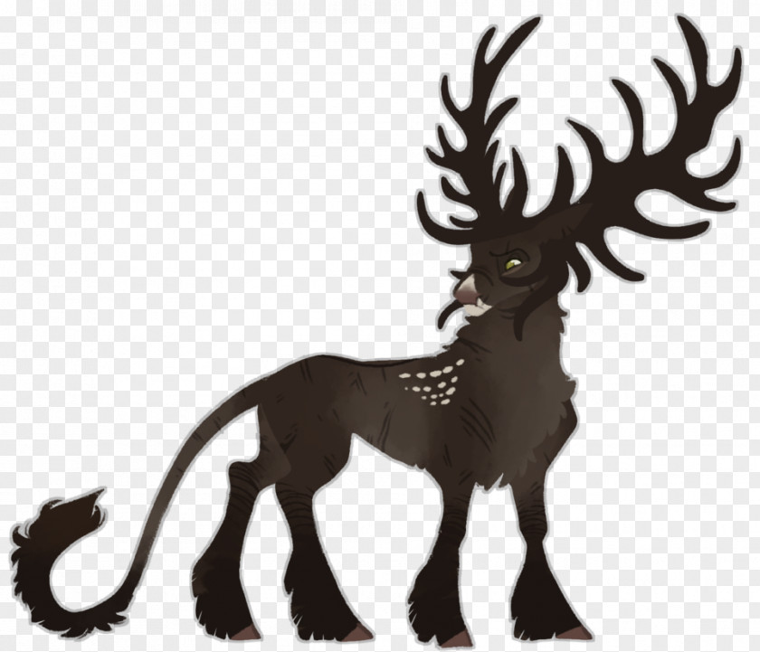 Reindeer Elk Horse Fauna Mammal PNG