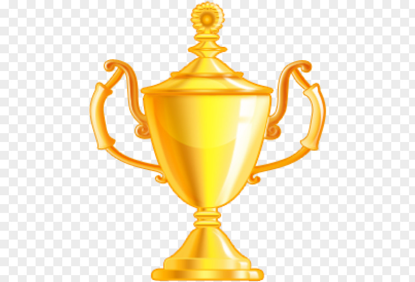 Tableware Yellow Trophy PNG
