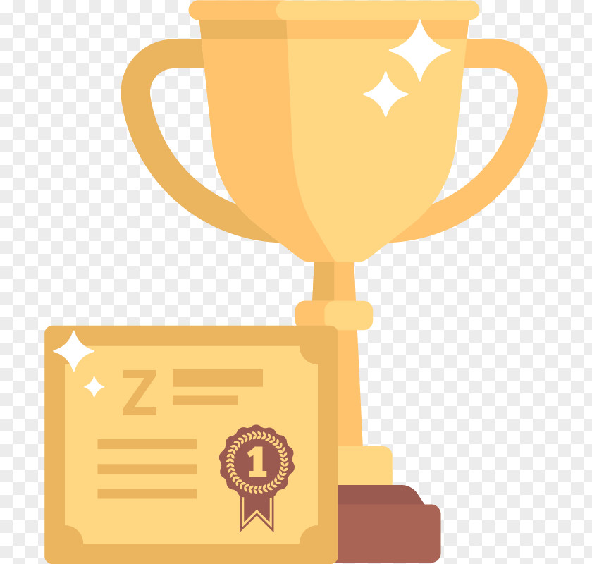 Training Certificate Trophy Award Clip Art PNG