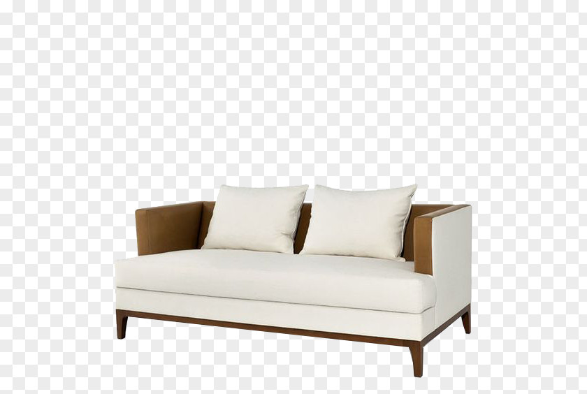 White Plate Coffee Color Sofa Back Decoration Couch Furniture Chair Chaise Longue Upholstery PNG