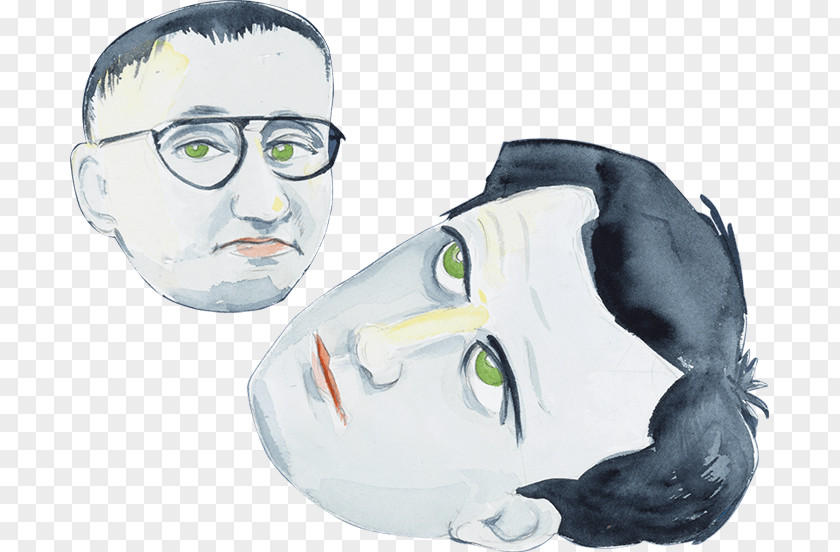 Bertolt Brecht A World Redrawn: Eisenstein And In Hollywood Zoe Beloff Drawing Glasses PNG