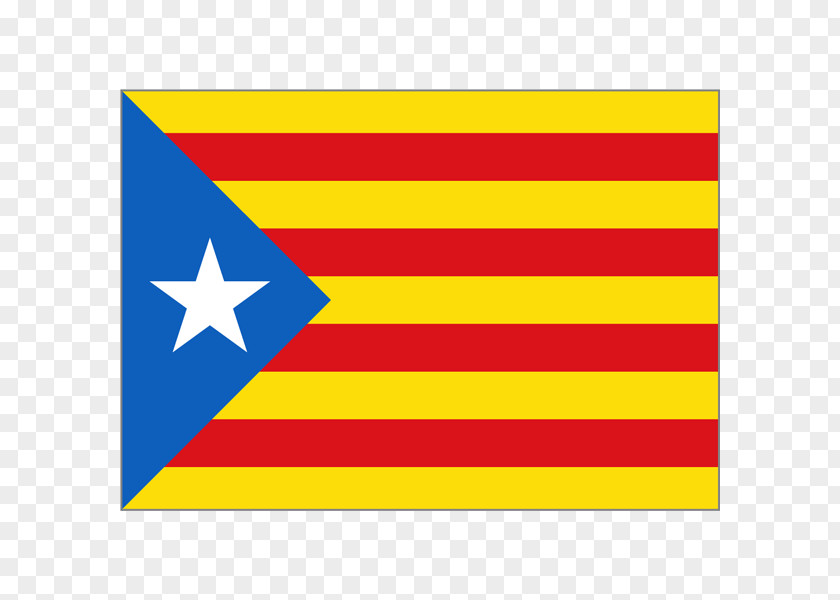 Flag Catalonia Catalan Independence Referendum Senyera Movement Estelada PNG