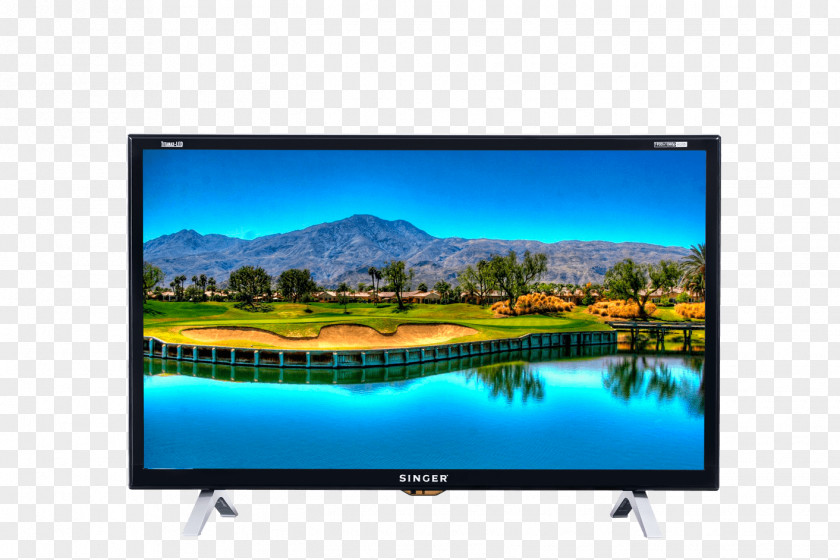 LED-backlit LCD High-definition Television Smart TV PNG