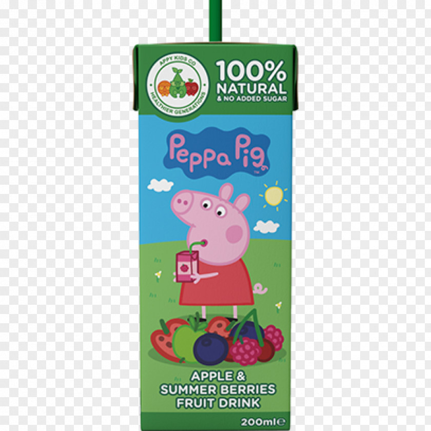 Peppa Juice Drink Berry Orange Fruit PNG