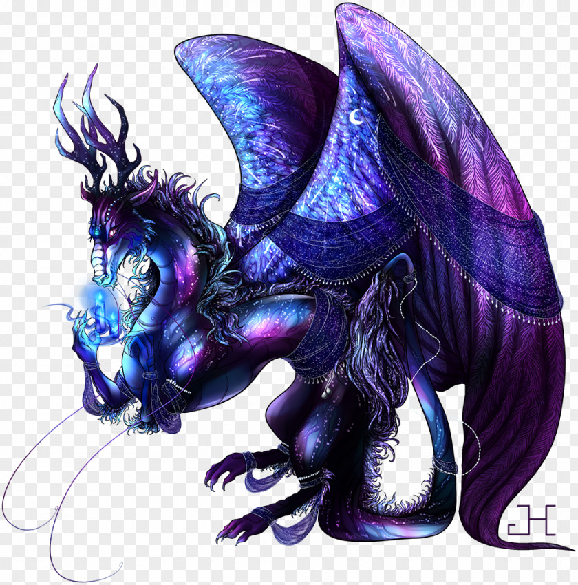 The Starry Sky Organism Demon PNG