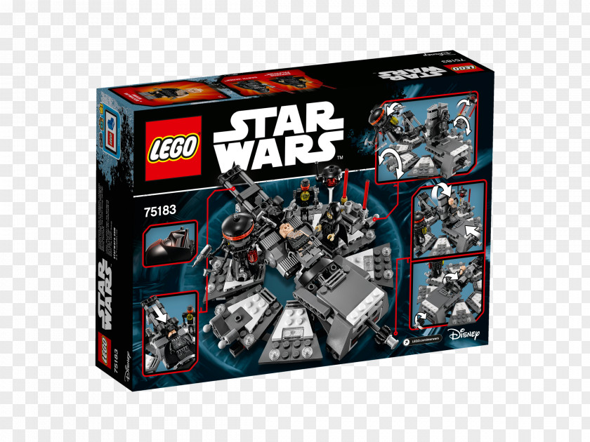 Toy Anakin Skywalker Palpatine LEGO 75183 Star Wars Darth Vader Transformation Lego PNG