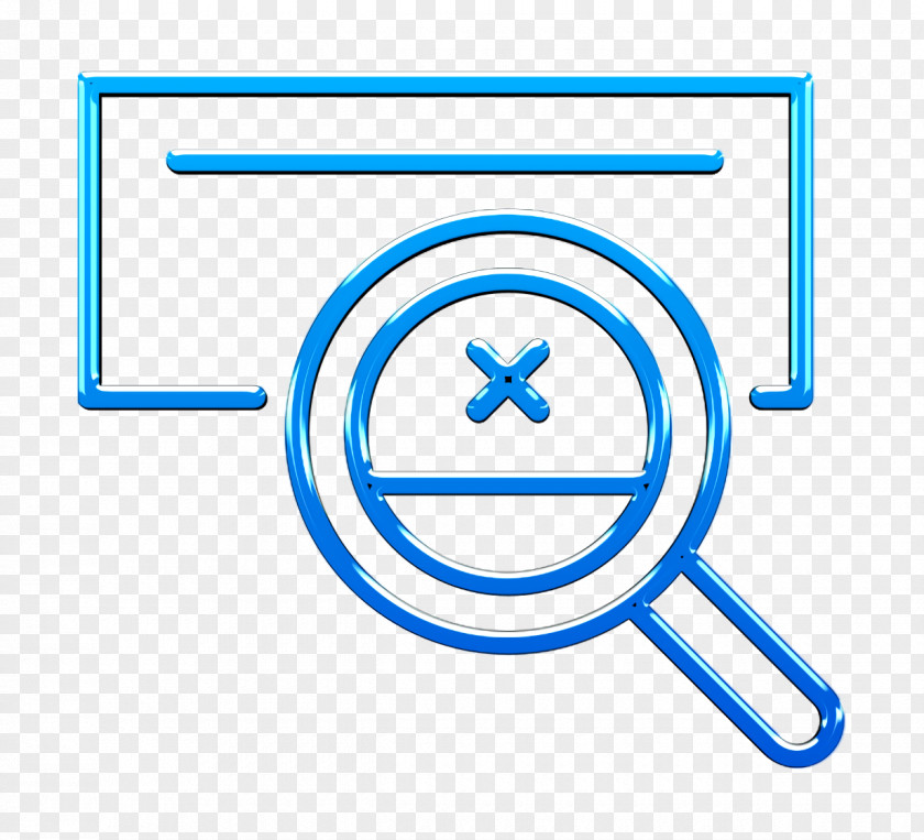 Design Tools Icon Search Error PNG
