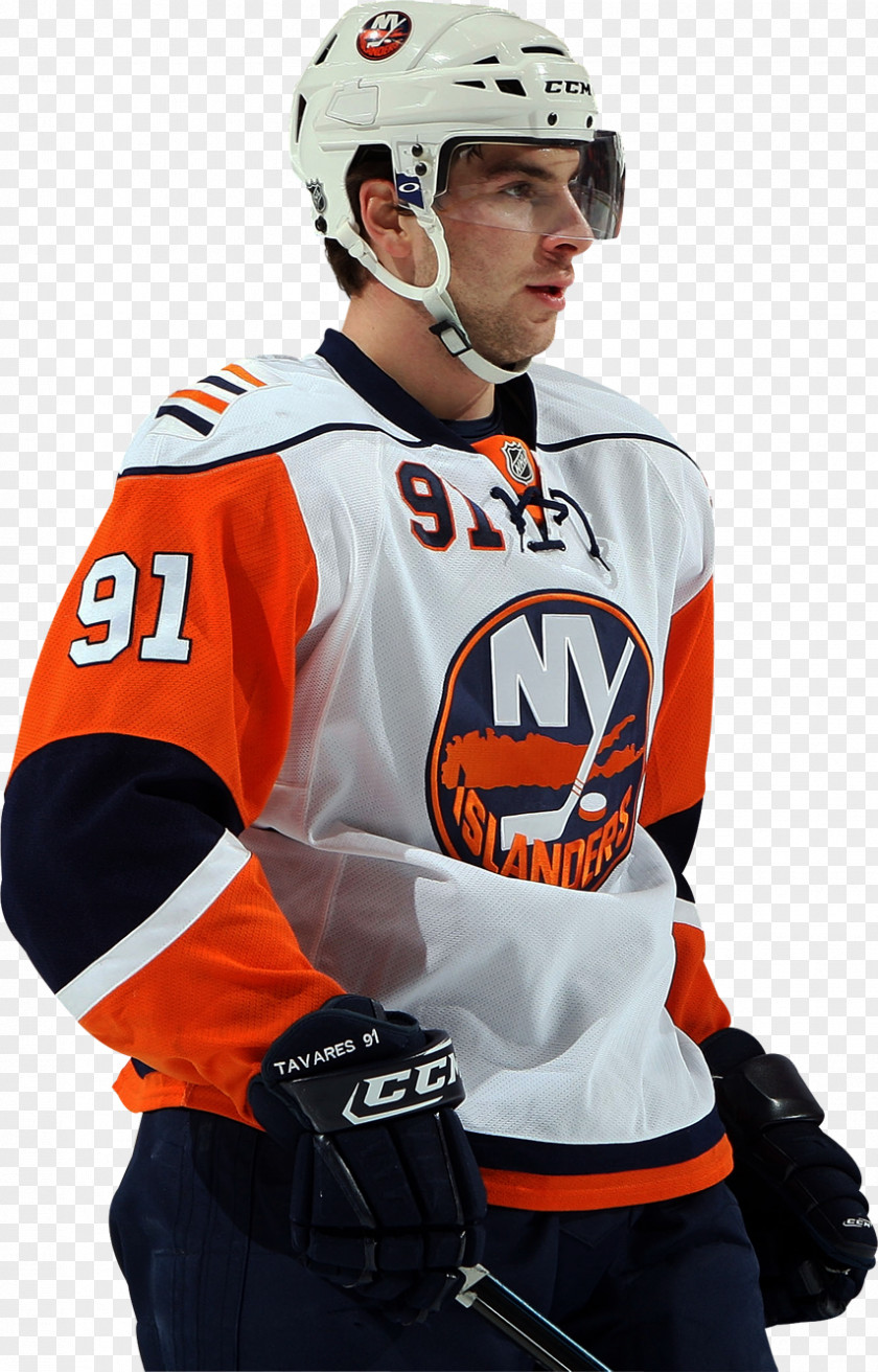 Helmet Goaltender Mask Ice Hockey John Tavares New York Islanders American Football Protective Gear PNG