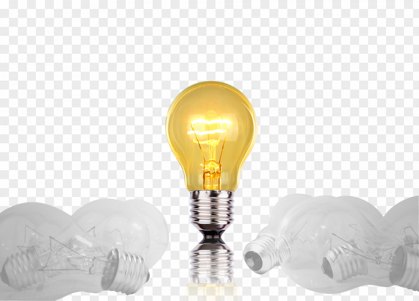 Light Incandescent Bulb Lamp Drawing PNG