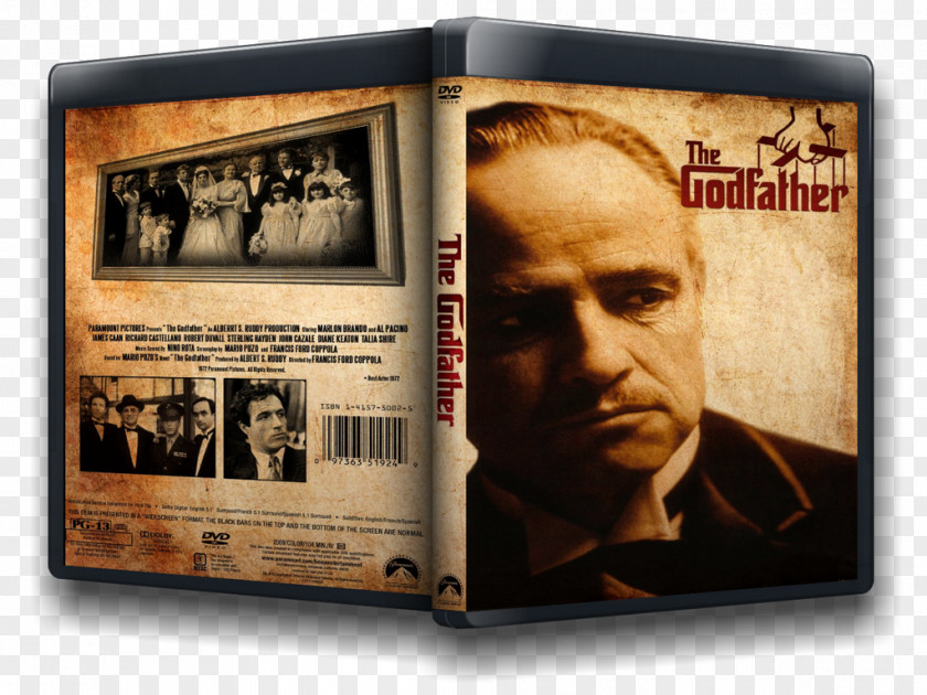 Marlon Brando The Godfather Film Poster PNG