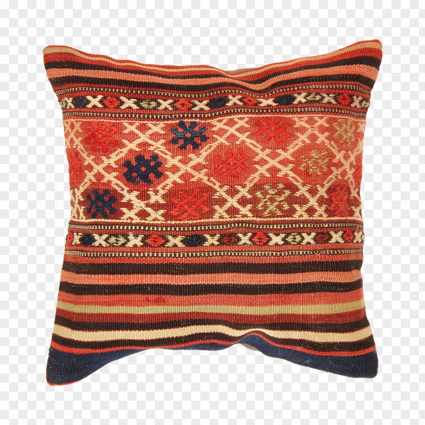 Pillow Throw Pillows Cushion Wool Kilim PNG