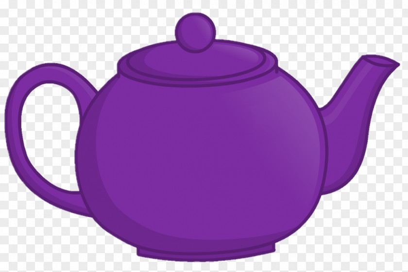Teapot Kettle Purple Clip Art PNG