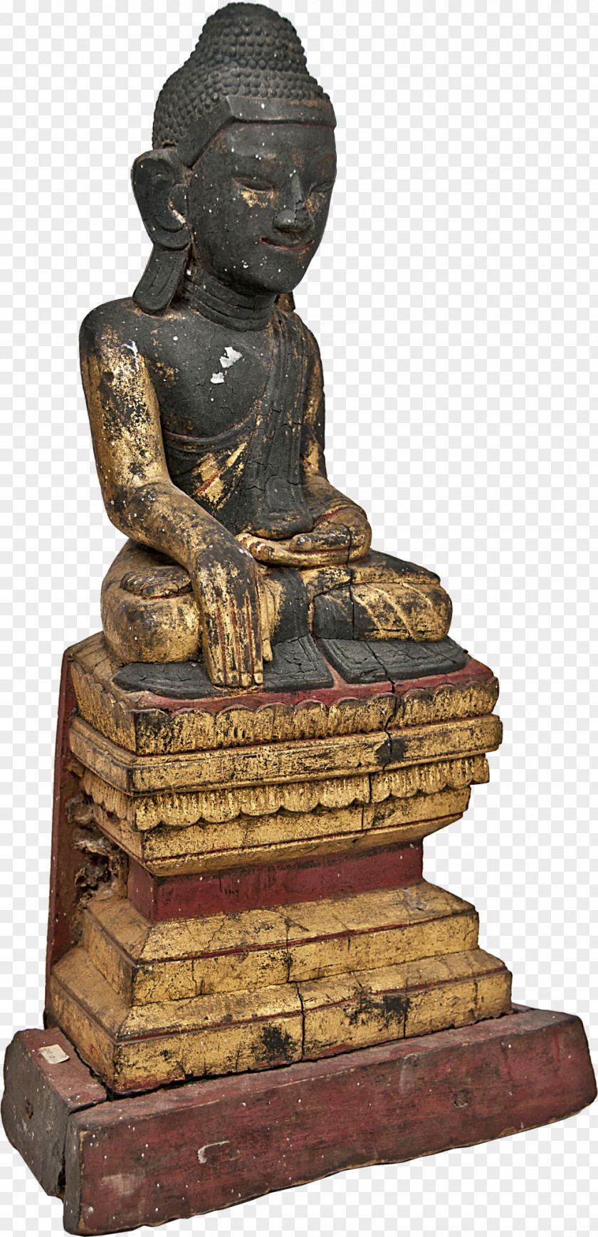Buddhist Material Classical Sculpture Statue Stone Carving Monument PNG