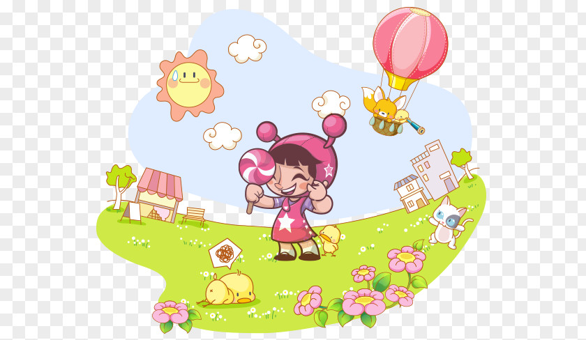 Cartoon Balloon PNG