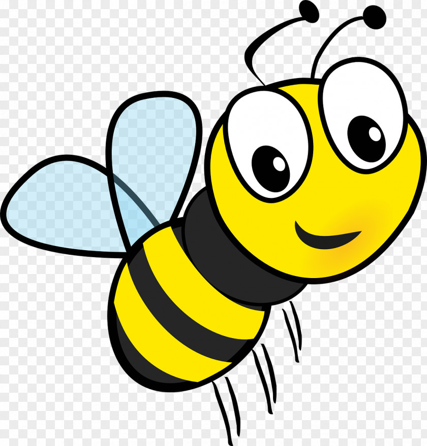 Flying Cartoon Bee Bumblebee Clip Art PNG