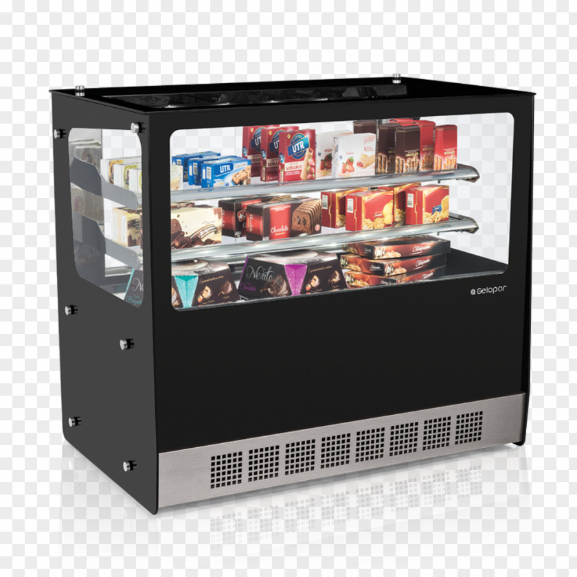 Glass Bakery Refrigeration Display Window PNG