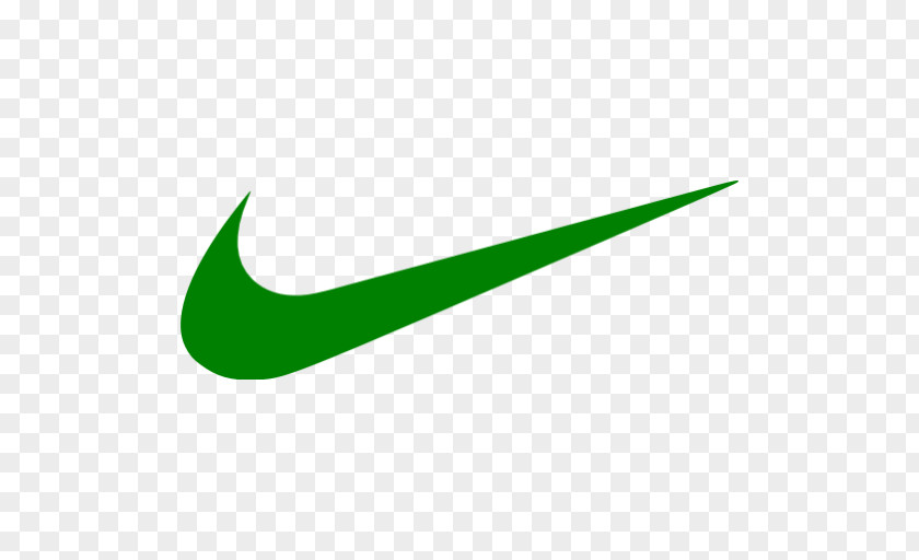 Nike Swoosh Logo Brand Green PNG