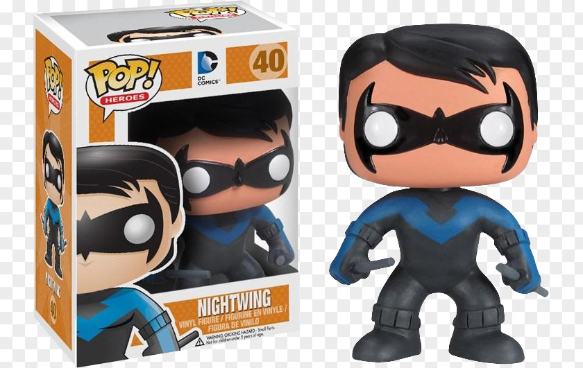 Batman Toy Dick Grayson Nightwing Robin Funko PNG