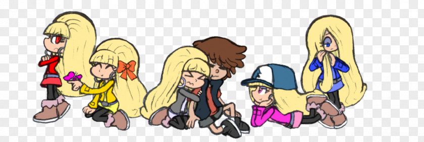 Bill X Dipper Lemon Pines Mabel Cipher Grunkle Stan Raven PNG