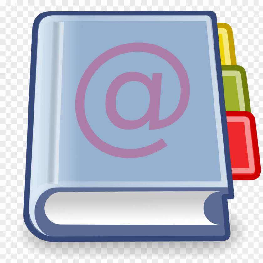 Book Cards Address Telephone Directory Clip Art PNG