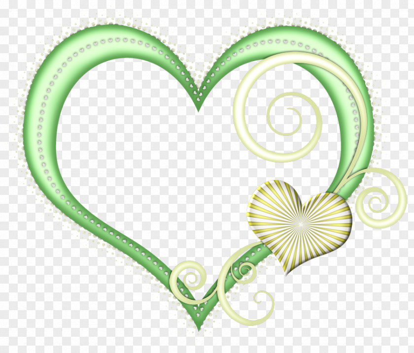 Green Heart PNG