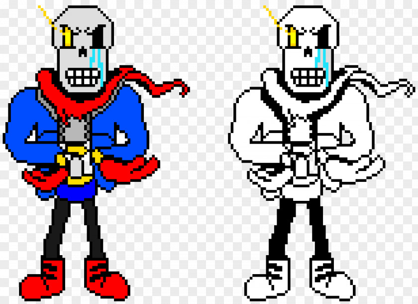 Sprite Undertale Paper Papyrus Flowey Clip Art PNG