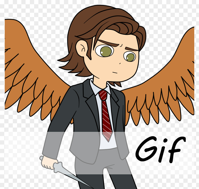 Supernatural Castiel Sabriel GIF Clip Art Fan PNG