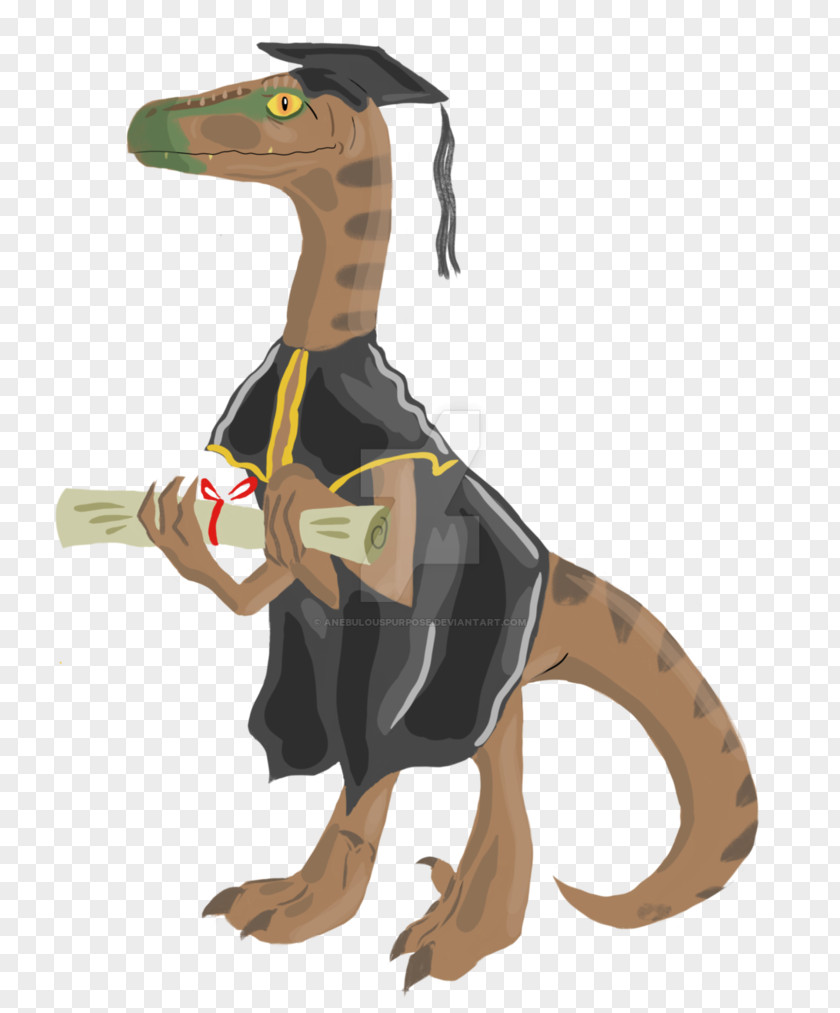 Velociraptor Cartoon Character Fiction PNG