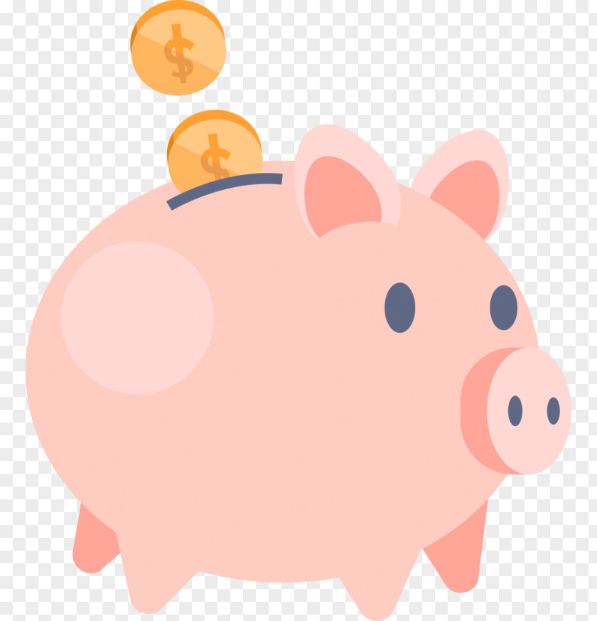 Bank Piggy Money Saving PNG