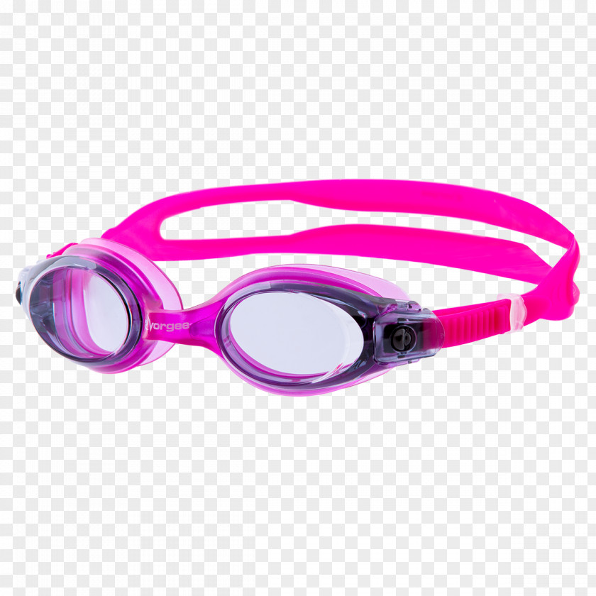 Glasses Goggles Swimming Lens Pink PNG