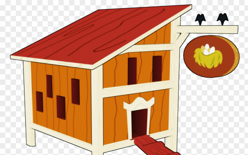 House Roof Chicken Coop Shed Home PNG