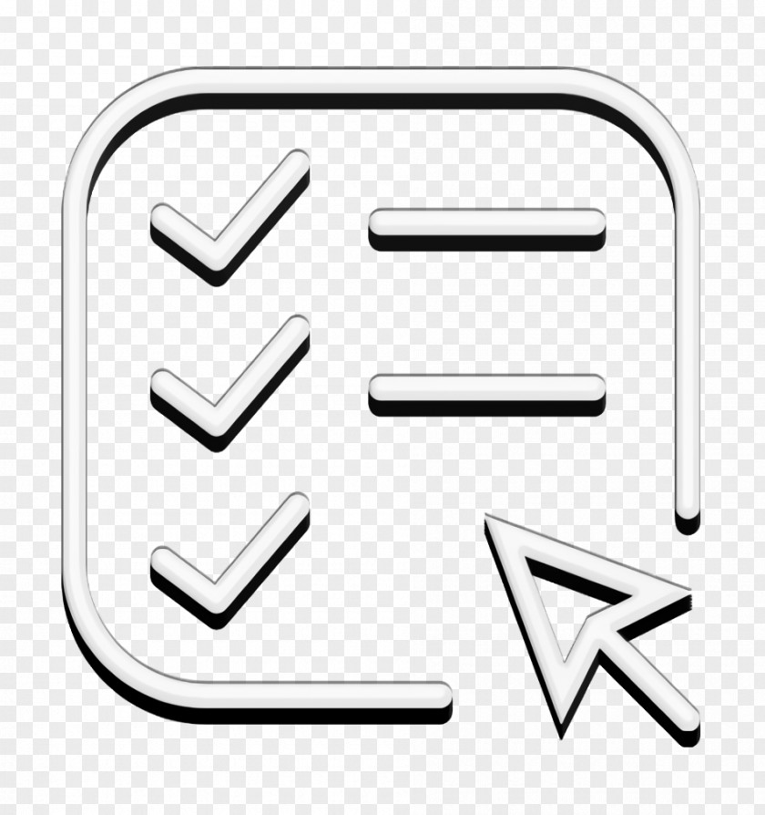 Interaction Set Icon List PNG