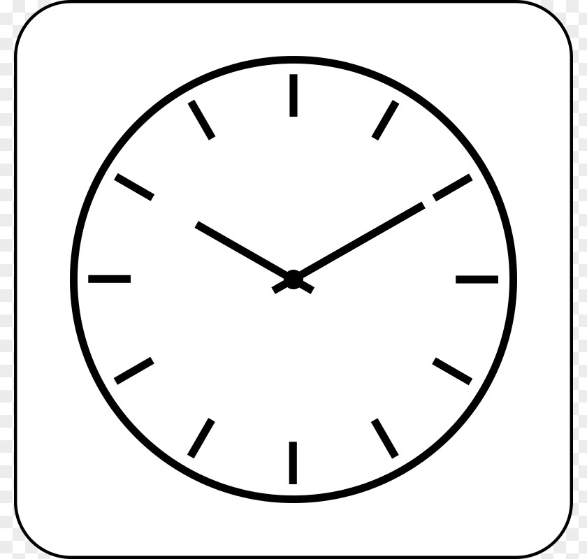 Simple Clock Cliparts Clip Art PNG